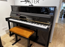 zimmermann piano z4 116cm zwart gewrapped voor con 6