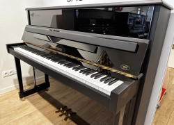 zimmermann piano z4 116cm zwart gewrapped voor con 8