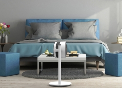 f120 air shower fan boneco bed room