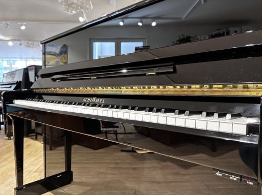 Schimmel piano 116cm zwart gebruikt 1