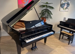 grotrian steinweg vleugel zwart 189cm 1