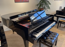 grotrian steinweg vleugel zwart 189cm 10