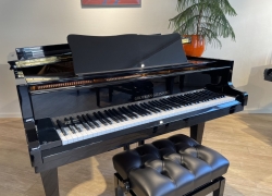 grotrian steinweg vleugel zwart 189cm 8