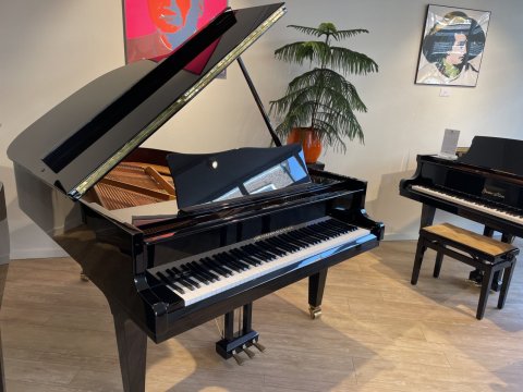 Grotrian steinweg vleugel zwart 189cm 1