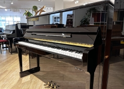 schimmel piano 116cm zwart gebruikt 5