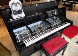 yamaha piano zwart hoogglans silent transaccousti 4